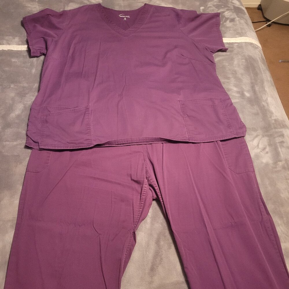Eggplant purple Butter Soft scrubs